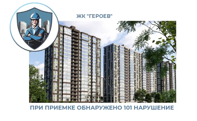 ПРИЕМКА КВАРТИРЫ В ЖК "ГЕРОЕВ"